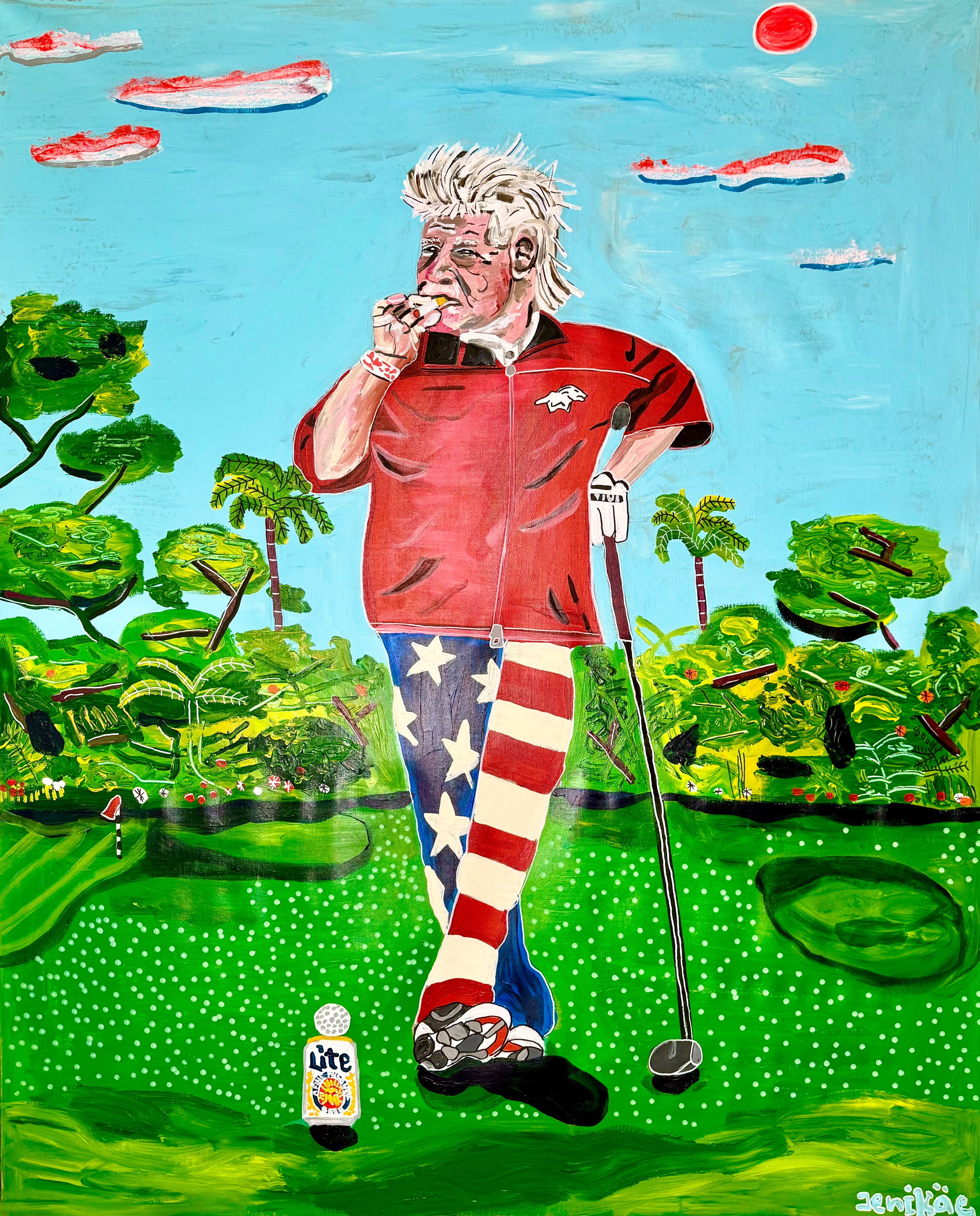Artwork Portrait of John Daly