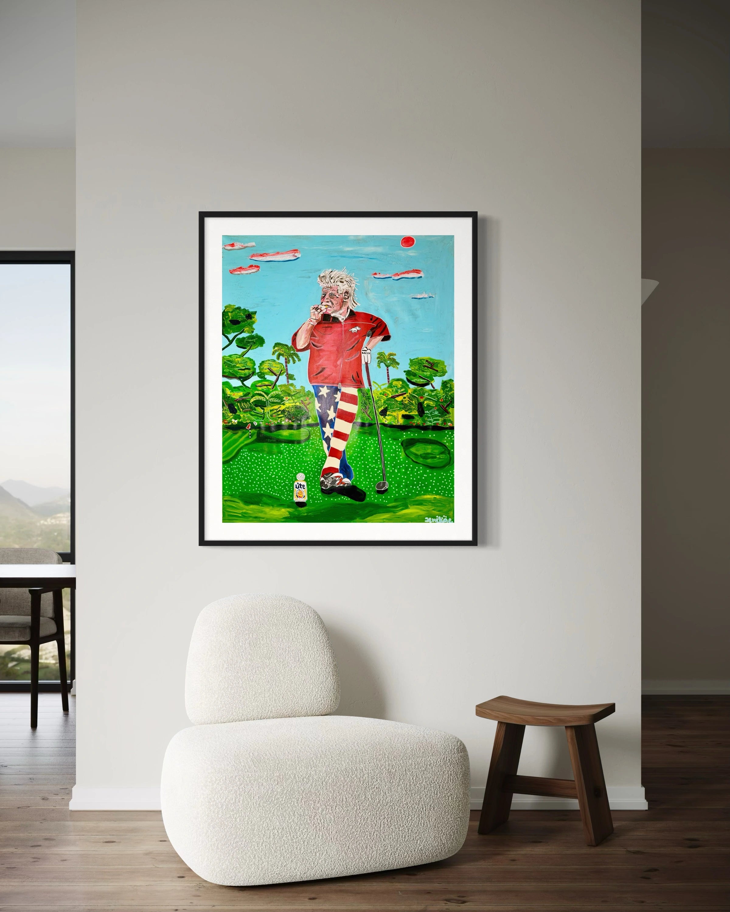 Artwork Portrait of John Daly
