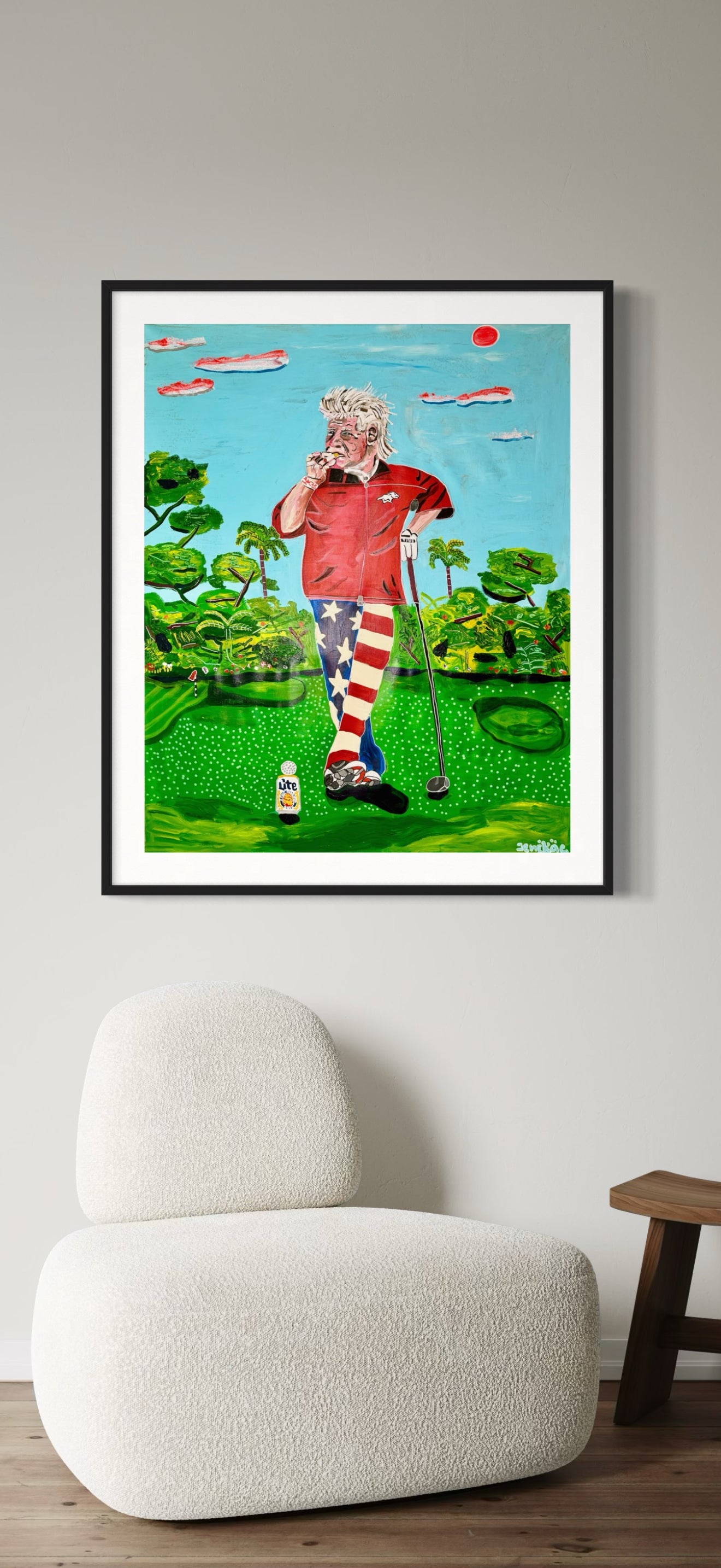 Artwork Portrait of John Daly
