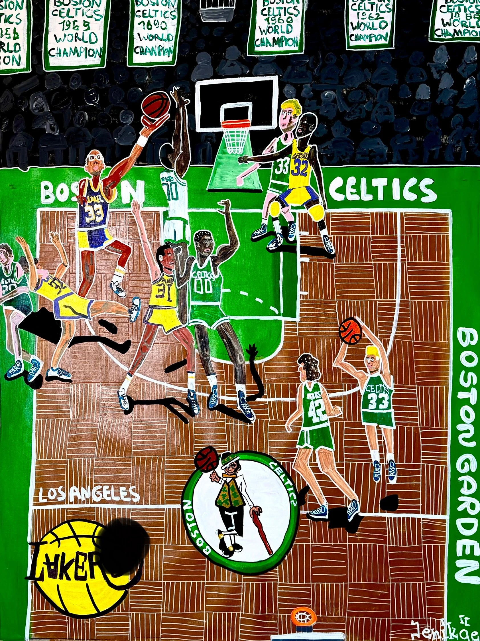 Celtics vs Lakers Epic Games