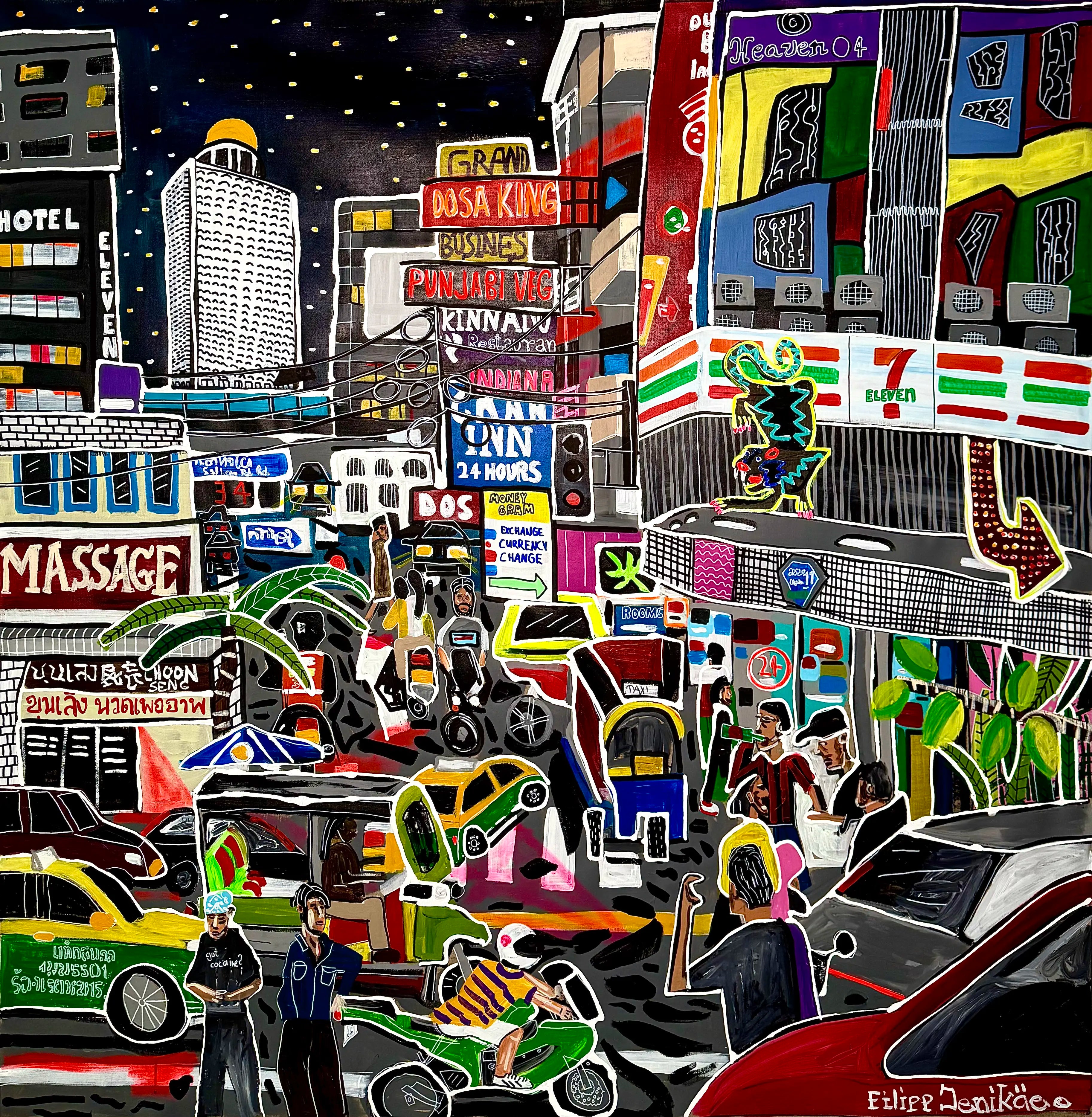 Bangkok, Sukhumvit & Talat Noi Mash Up