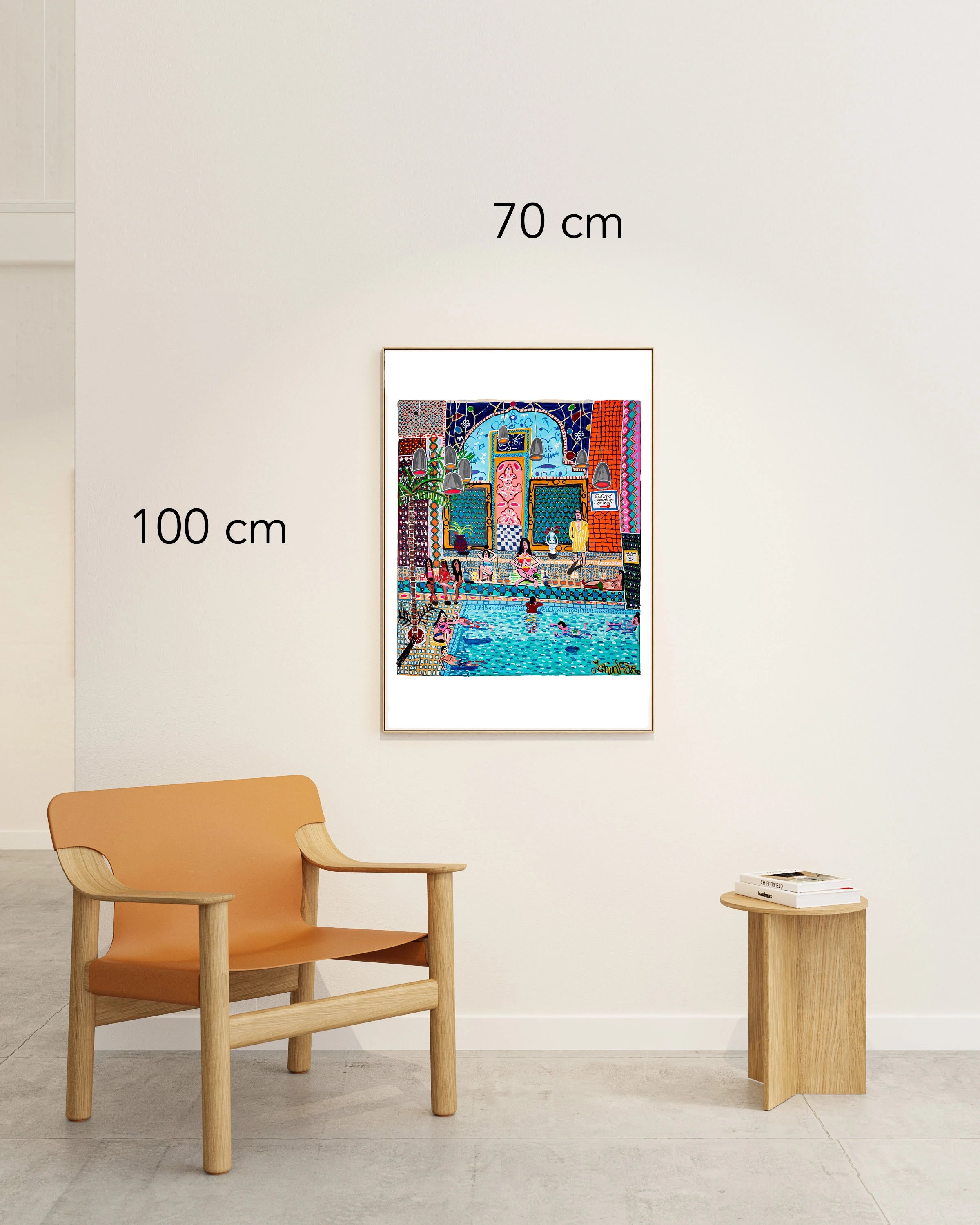Artwork Indoor Swimming Pool