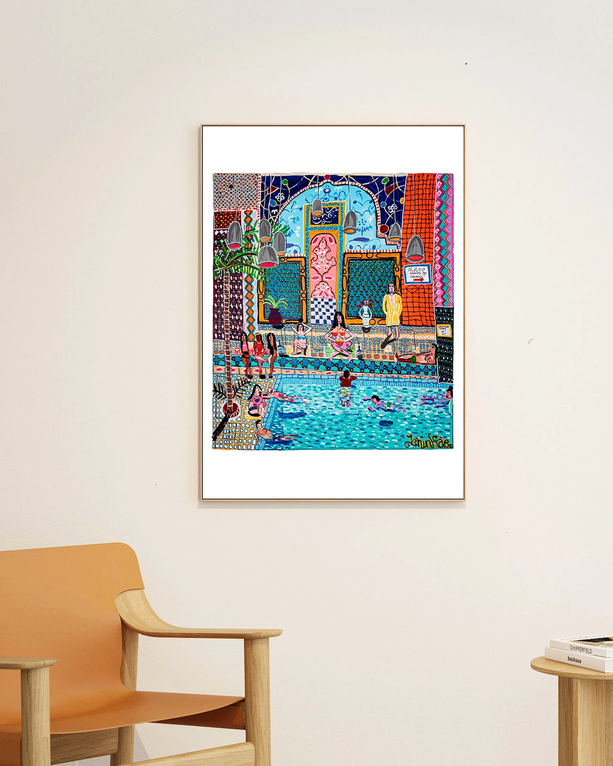 Artwork Indoor Swimming Pool