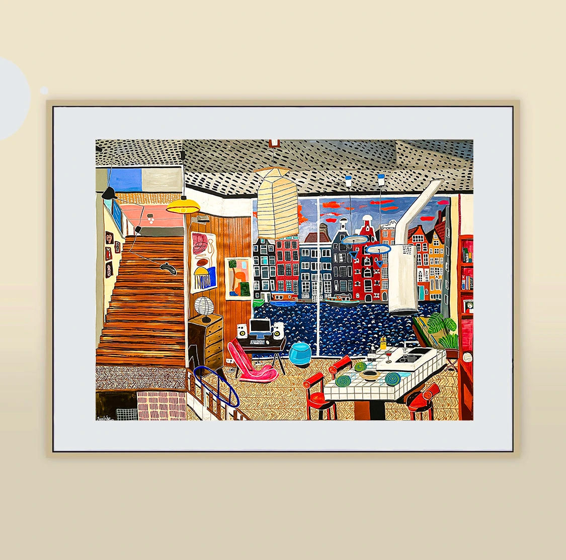 Artwork Amsterdam Appartment