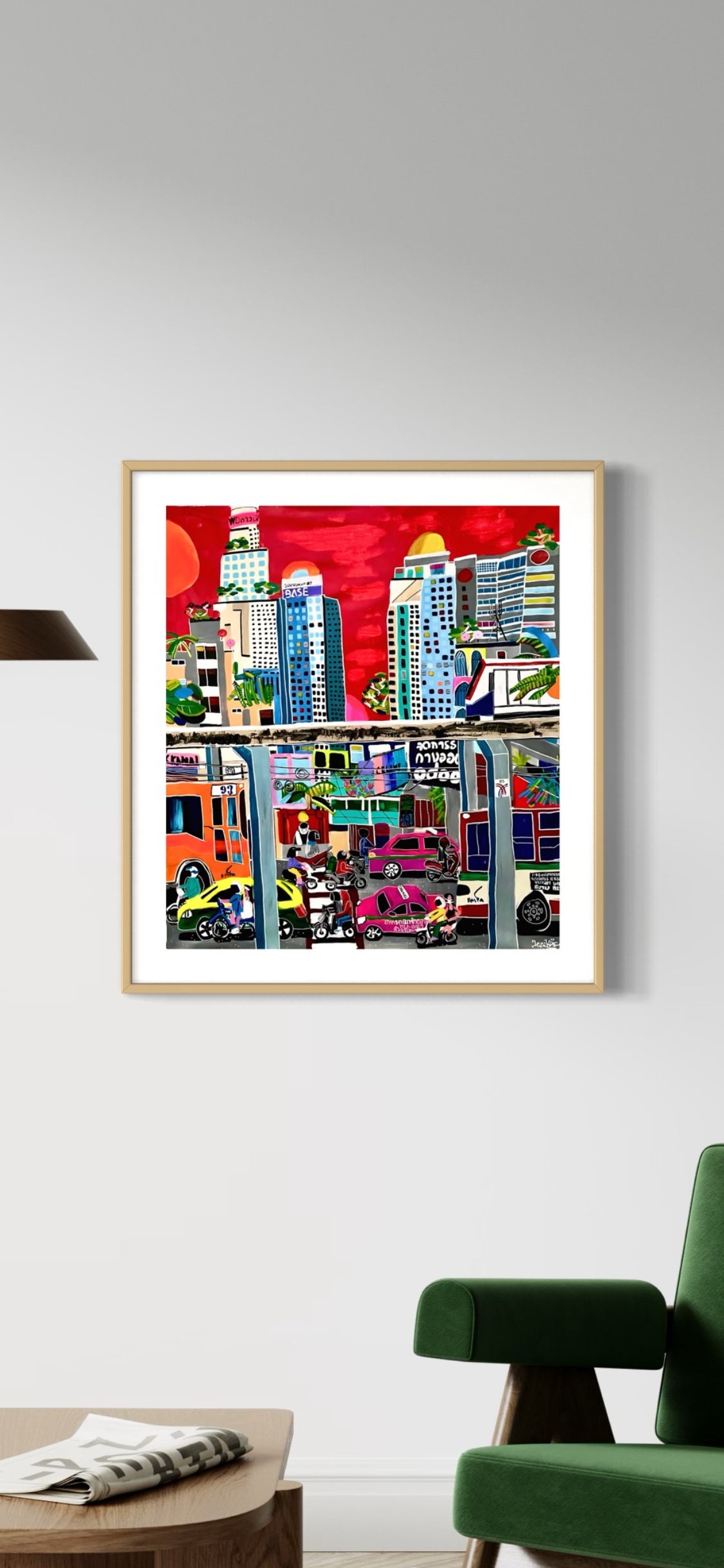 Artwork Rush Hour, Sukhumvit, Bangkok