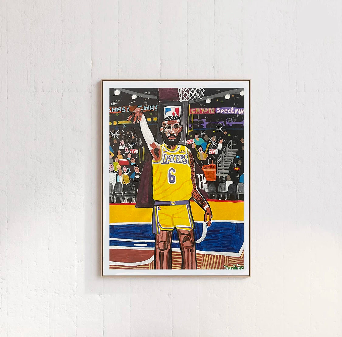 Artwork LBJ for Three