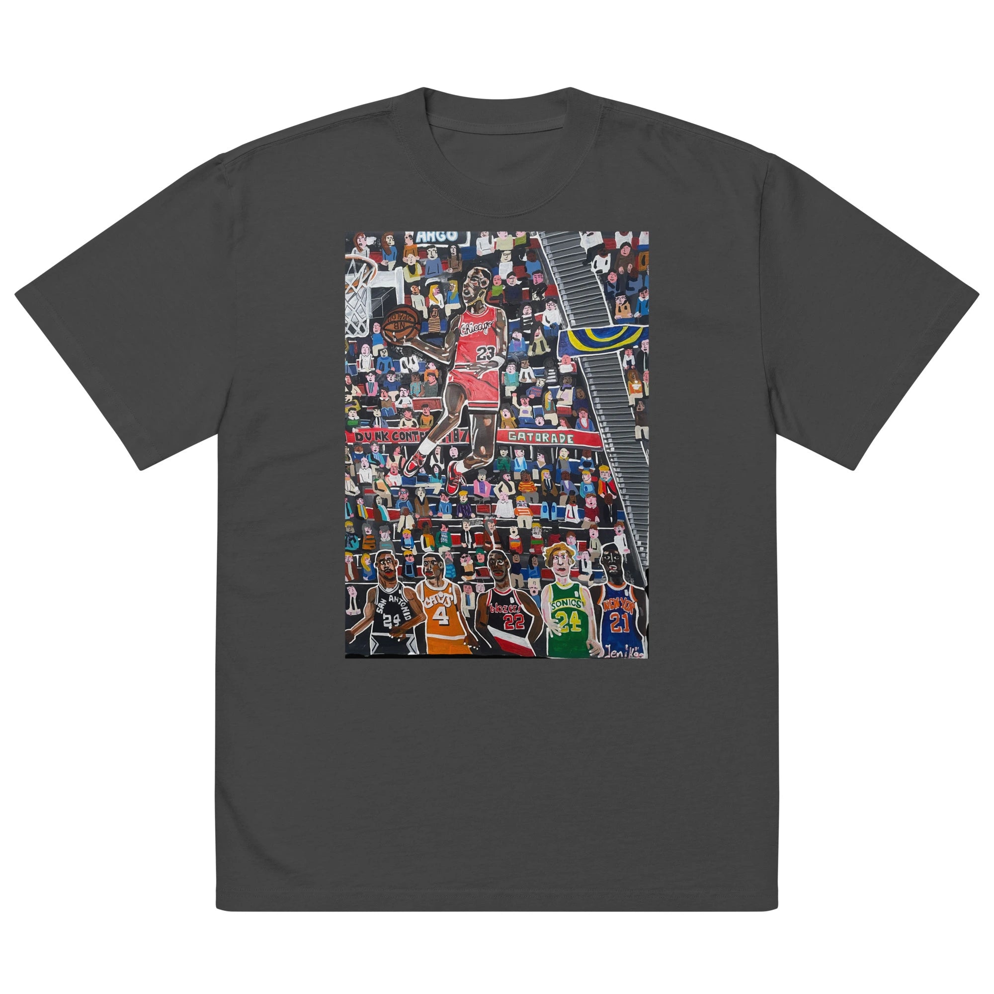Oversized faded t-shirt TEE