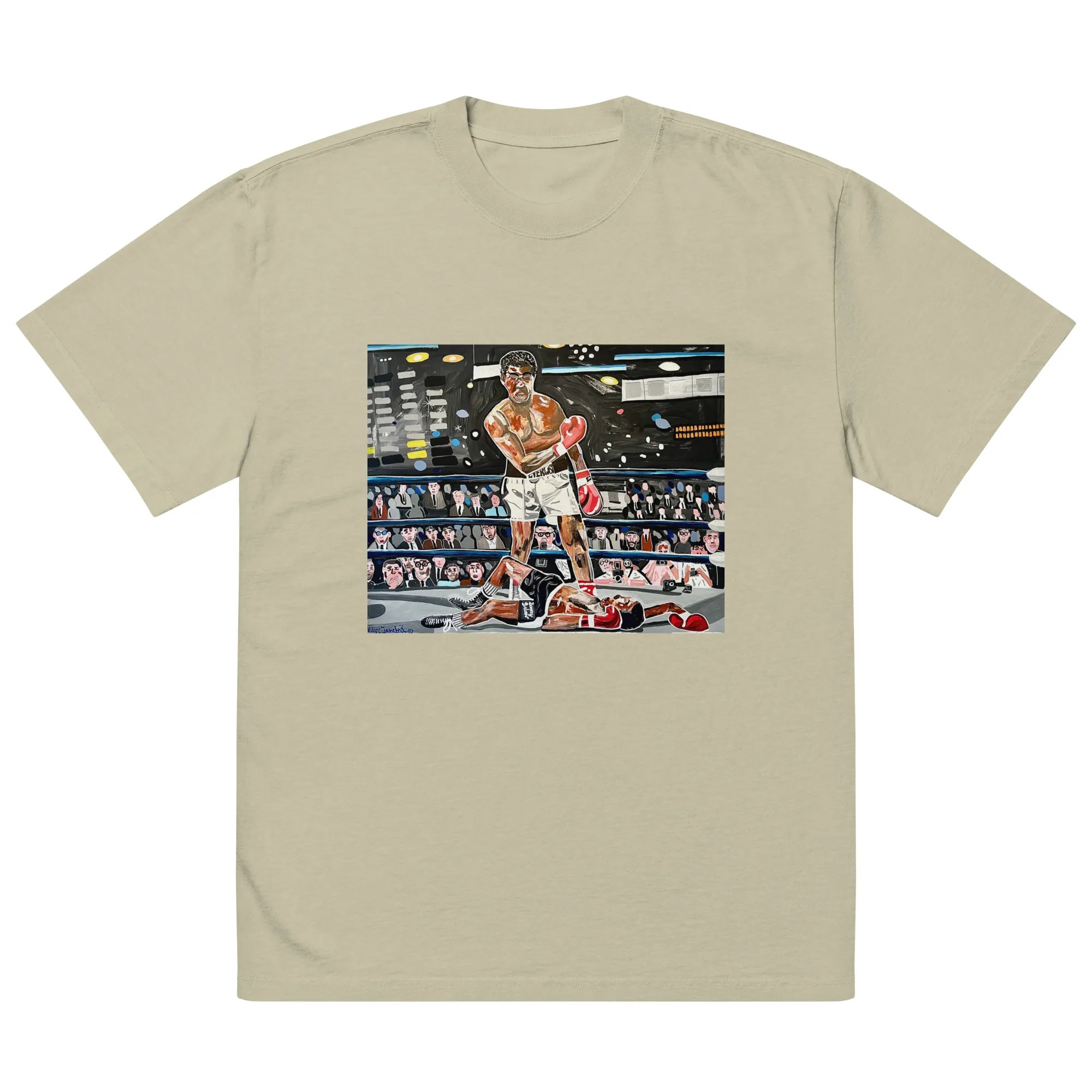 Oversized faded t-shirt TEE