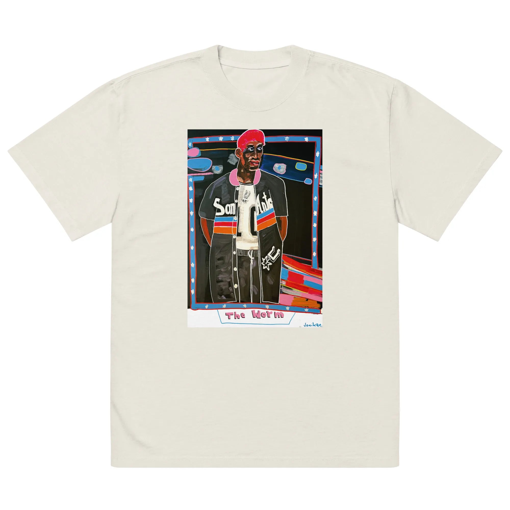 Oversized faded t-shirt TEE