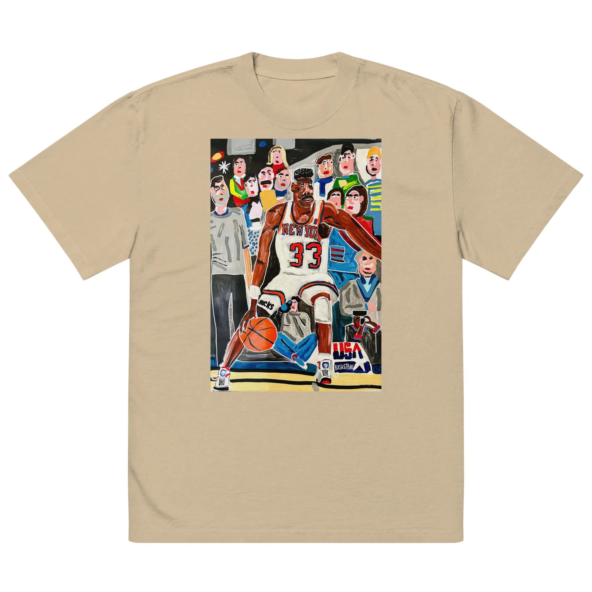 Oversized faded t-shirt TEE
