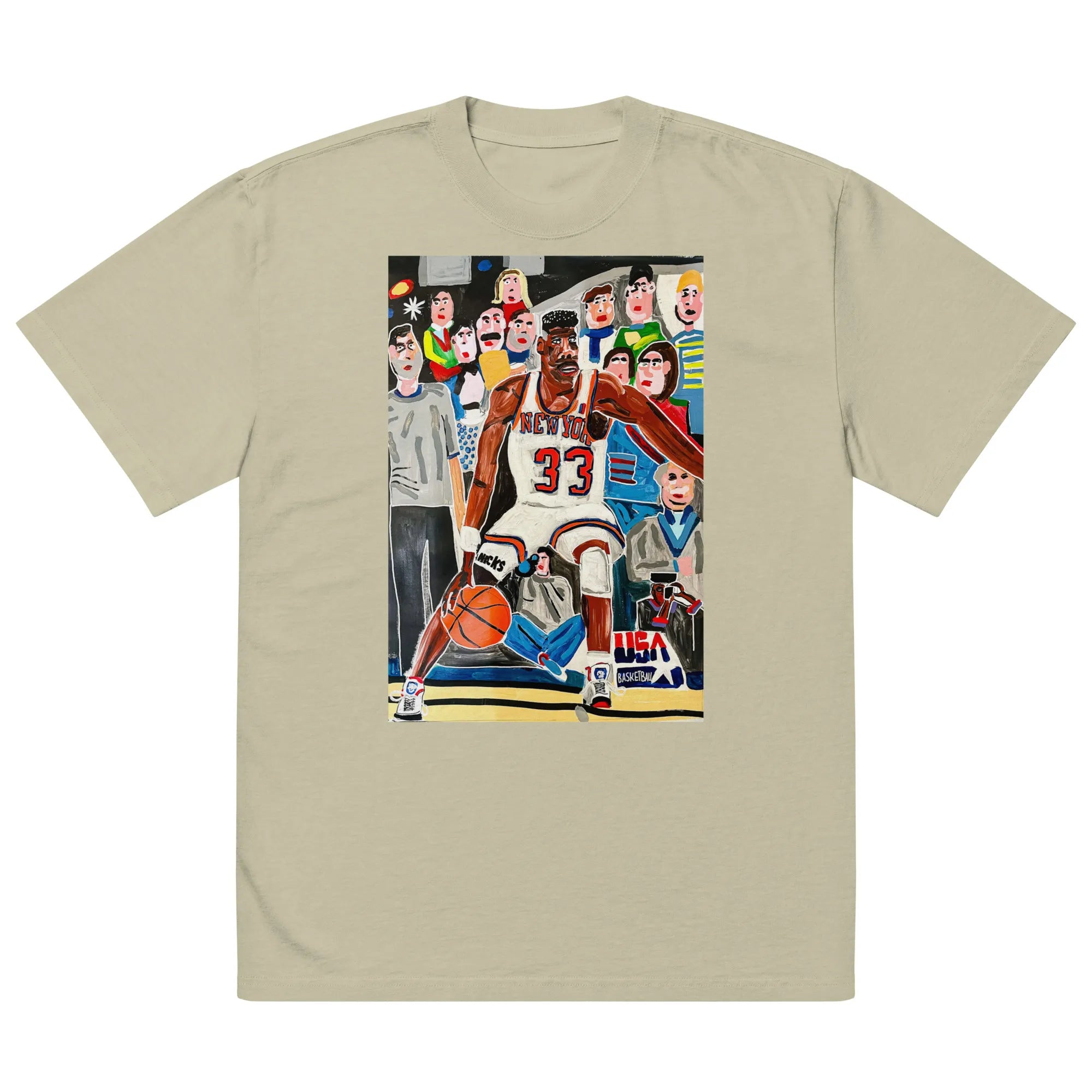 Oversized faded t-shirt TEE