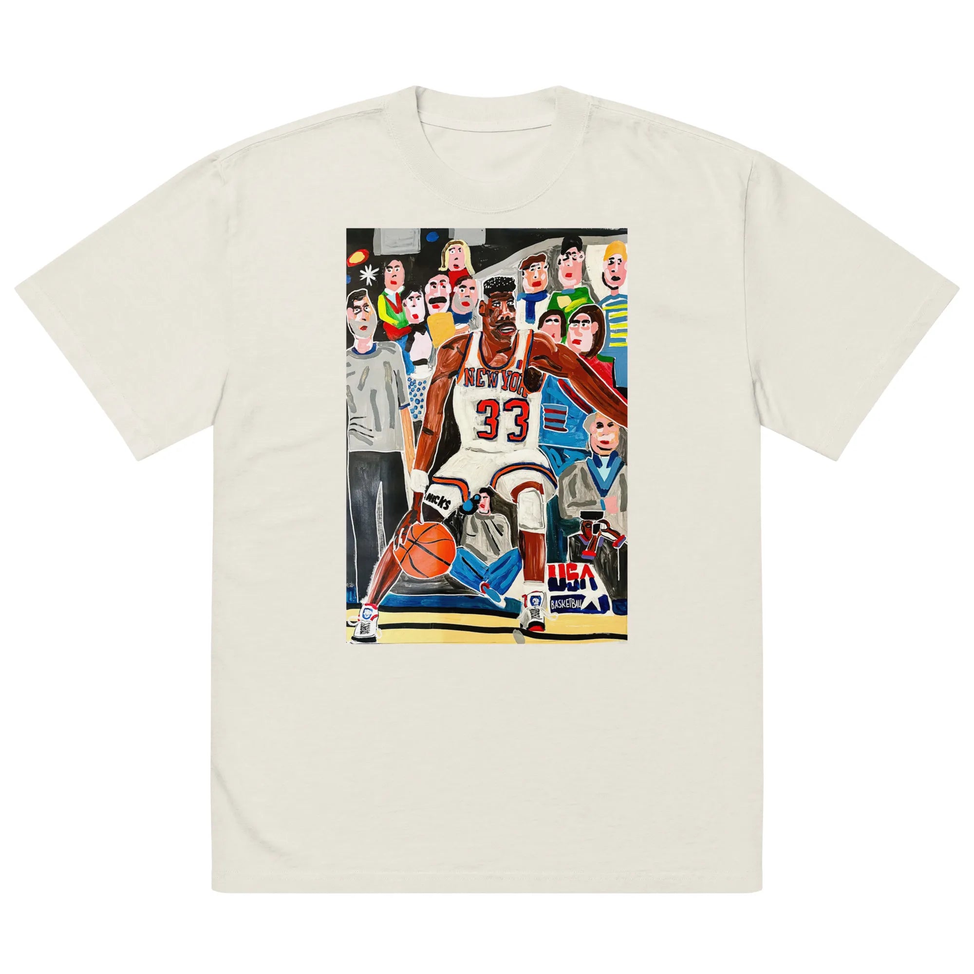 Oversized faded t-shirt TEE