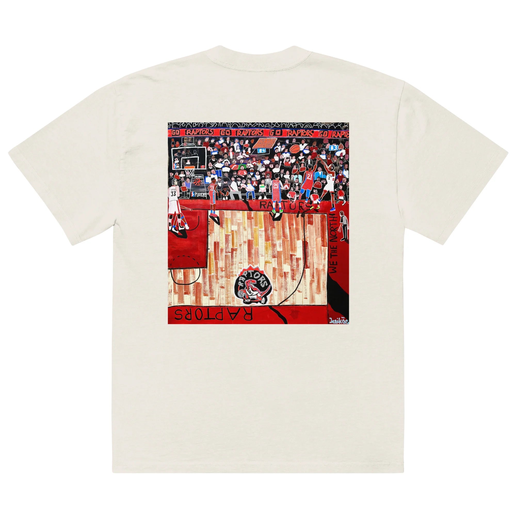 Oversized faded t-shirt Kawhi&