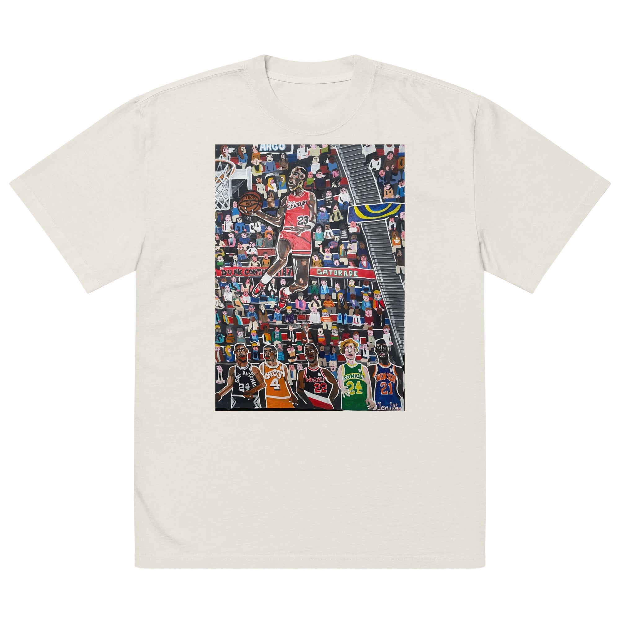 Oversized faded t-shirt TEE