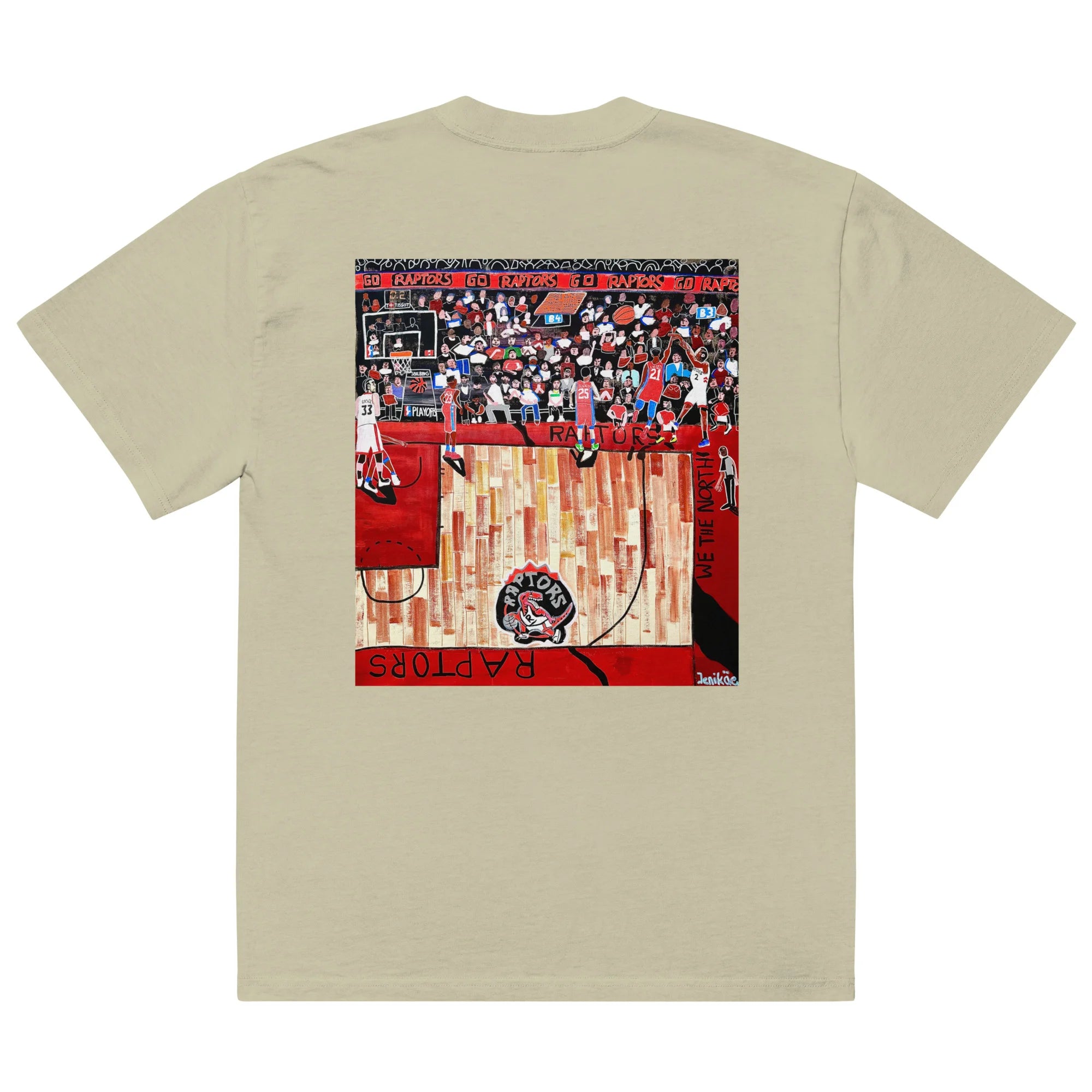 Oversized faded t-shirt Kawhi&