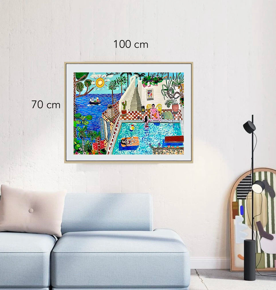 Artwork Piscine Life