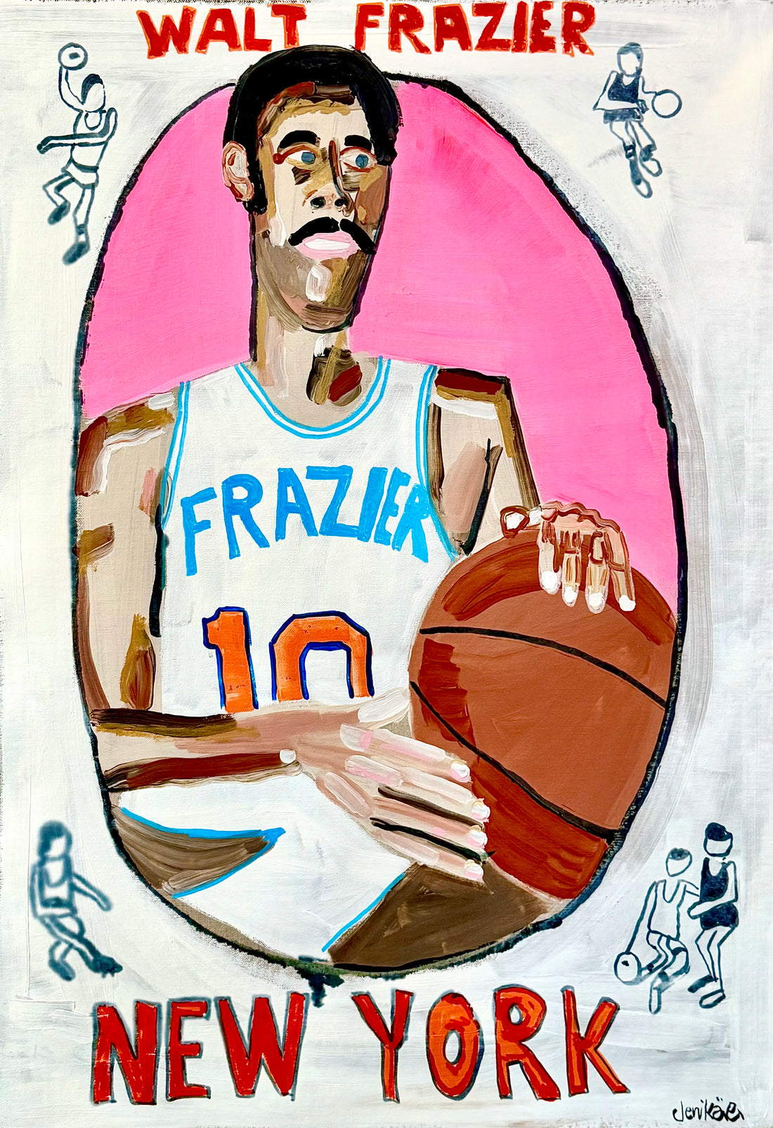 Walt Frazier Trading Card