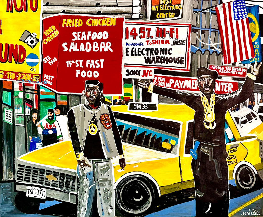 Erin B &amp; Rakim on 14th street New York