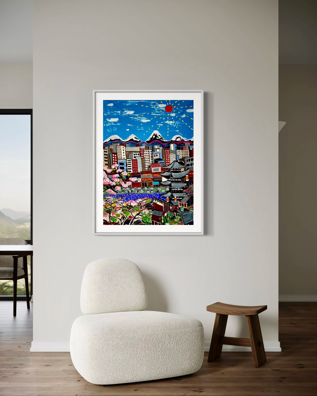 Artwork Kyoto Gion Cherry Blossom