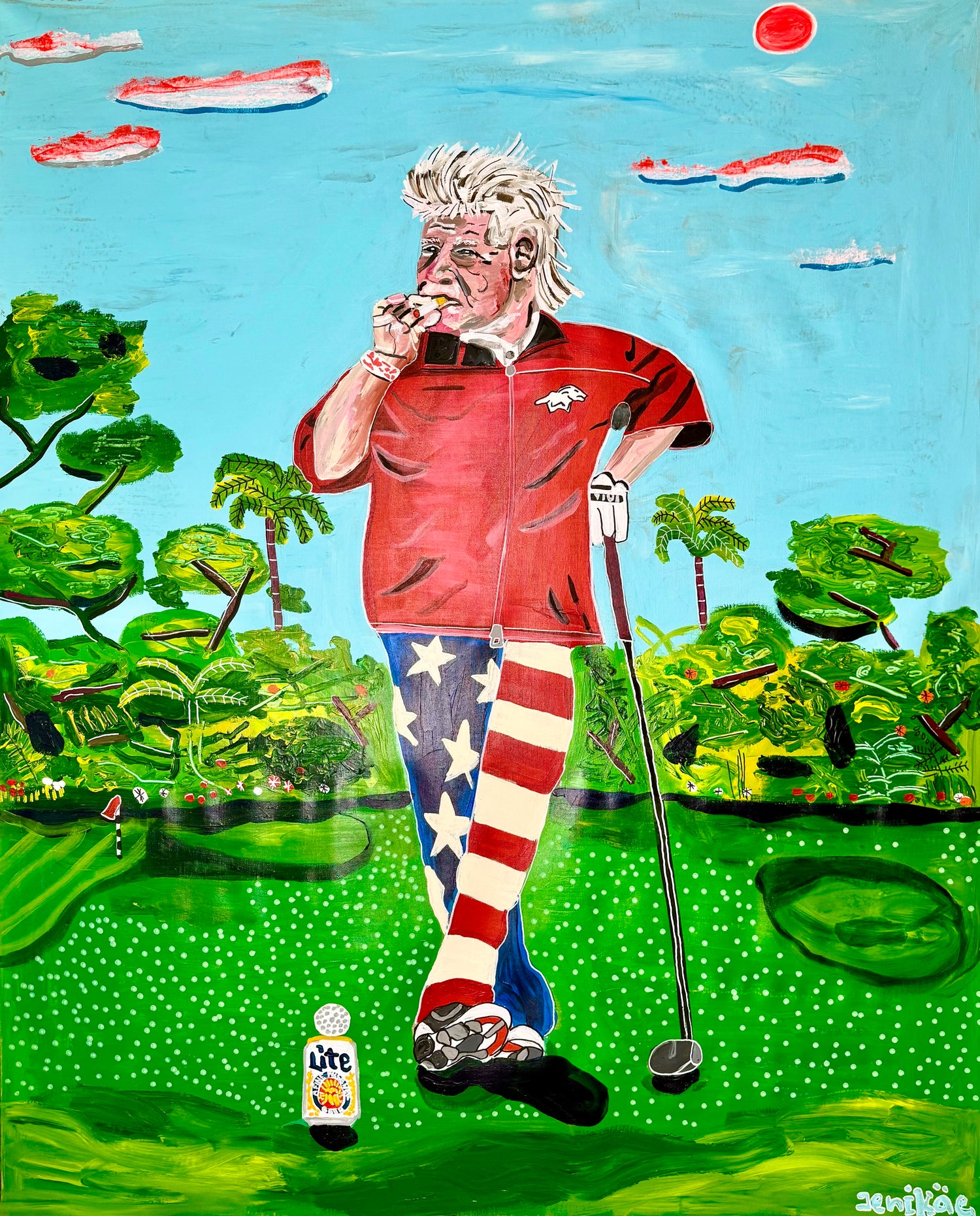 Artwork Portrait of John Daly