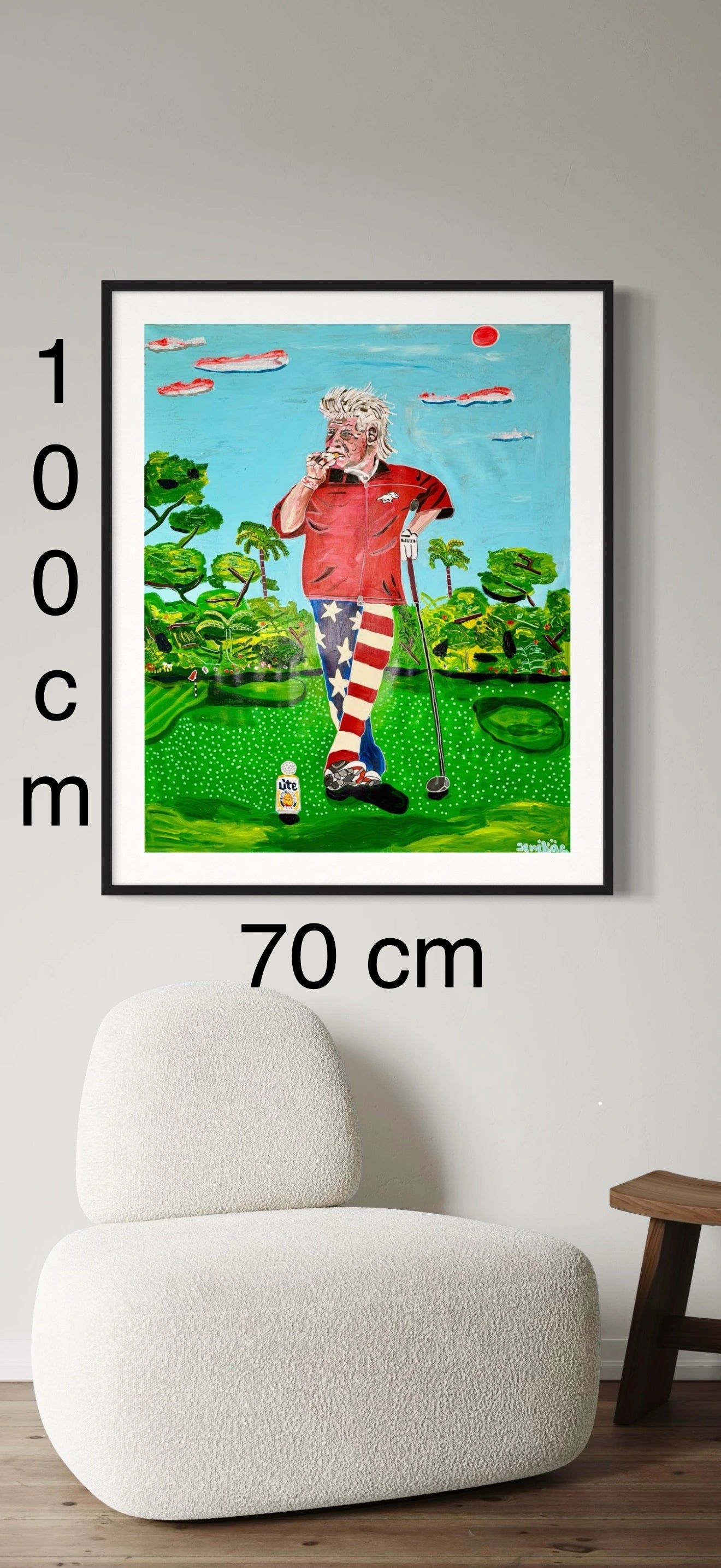 Artwork Portrait of John Daly