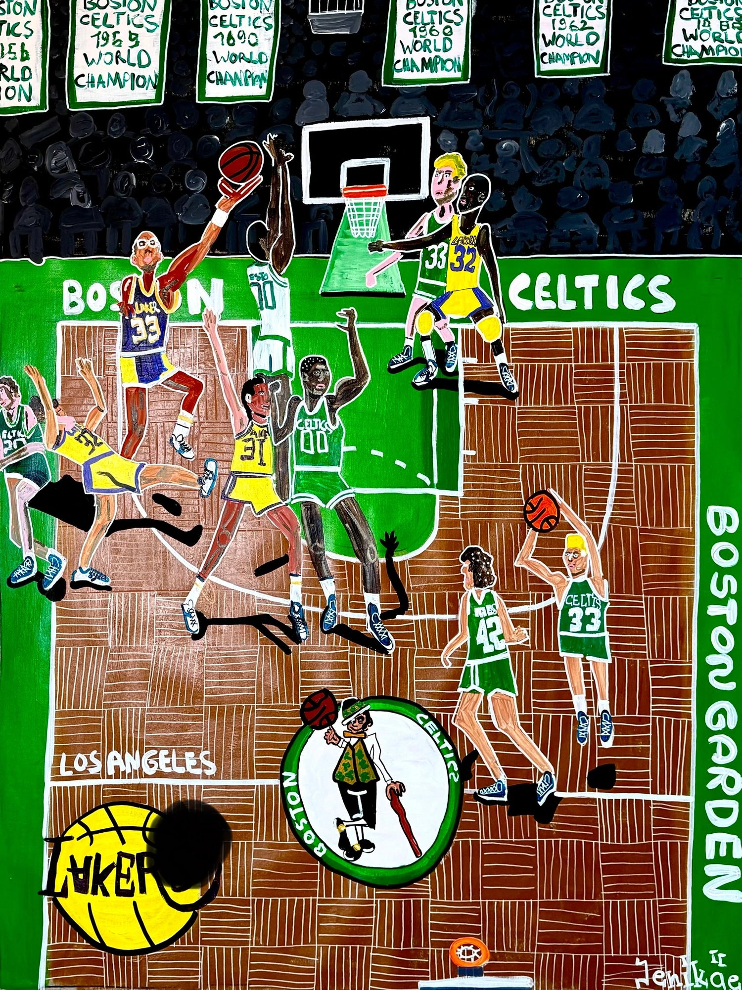 Celtics vs Lakers Epic Games