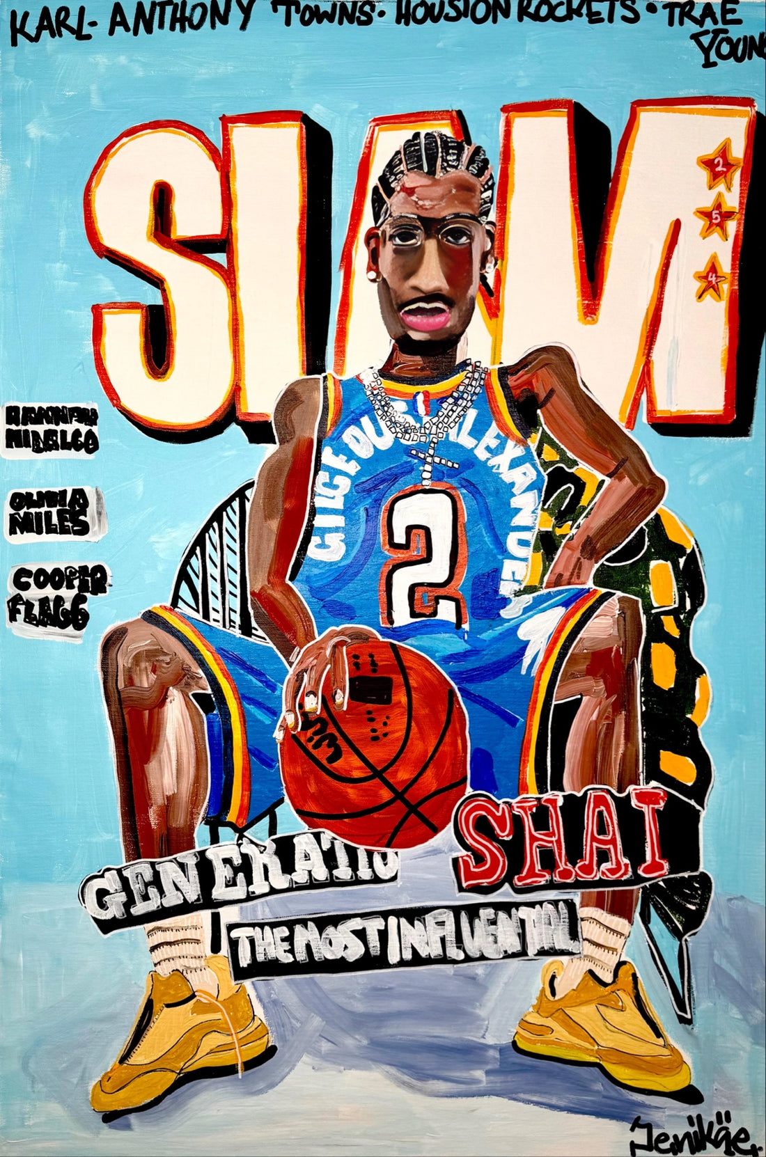 Shai On Slam Cover