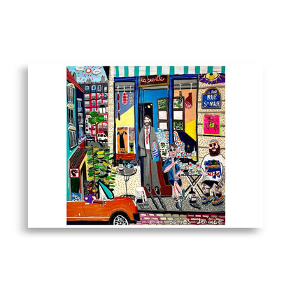 Artwork BamBam at La Buvette