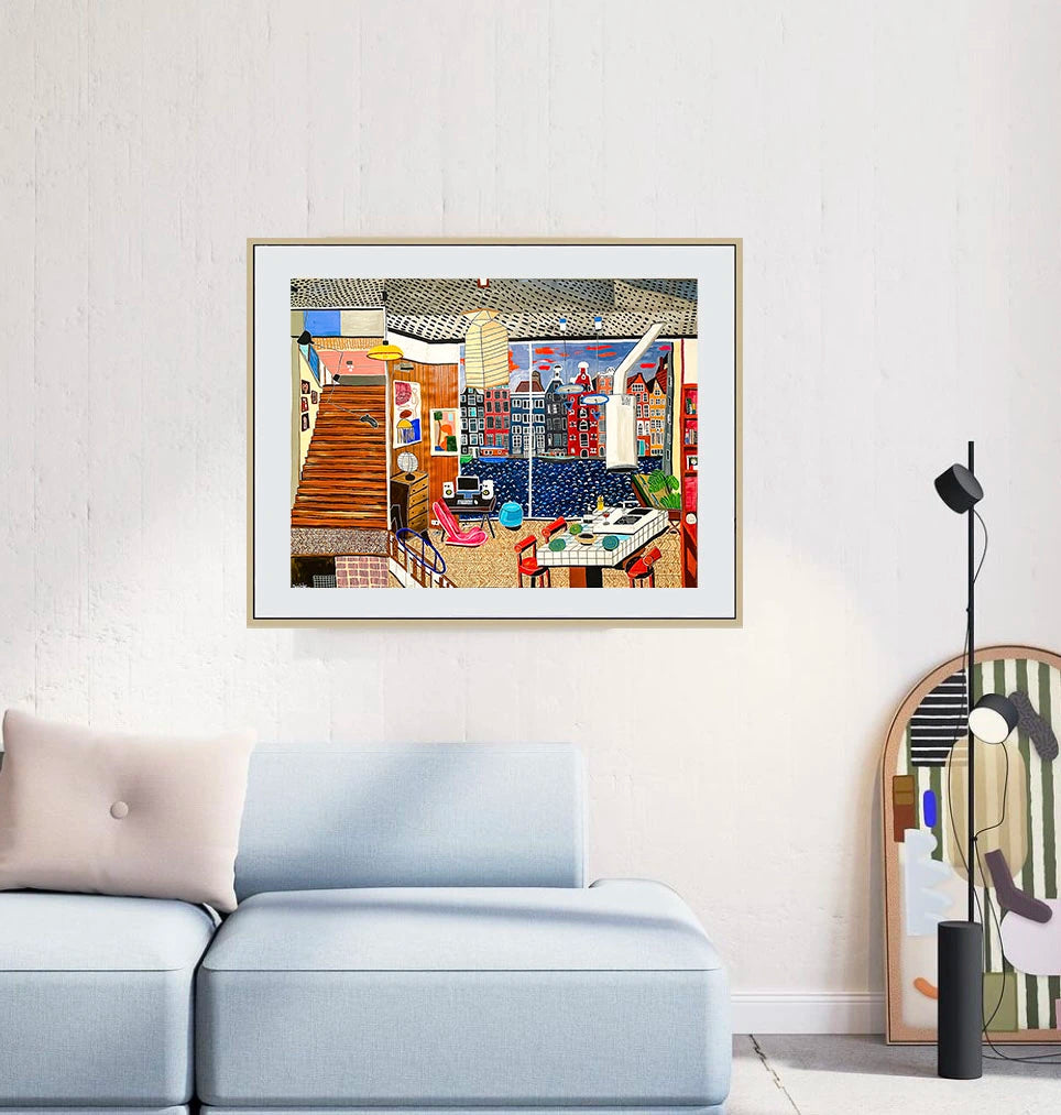 Artwork Amsterdam Appartment