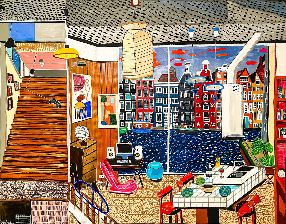 Artwork Amsterdam Appartment