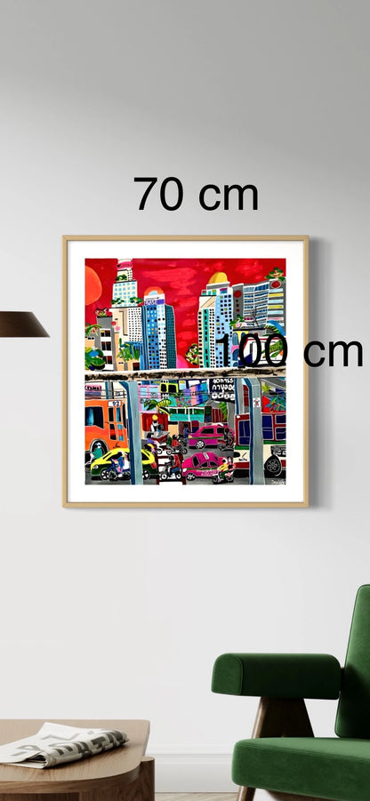 Artwork Rush Hour, Sukhumvit, Bangkok