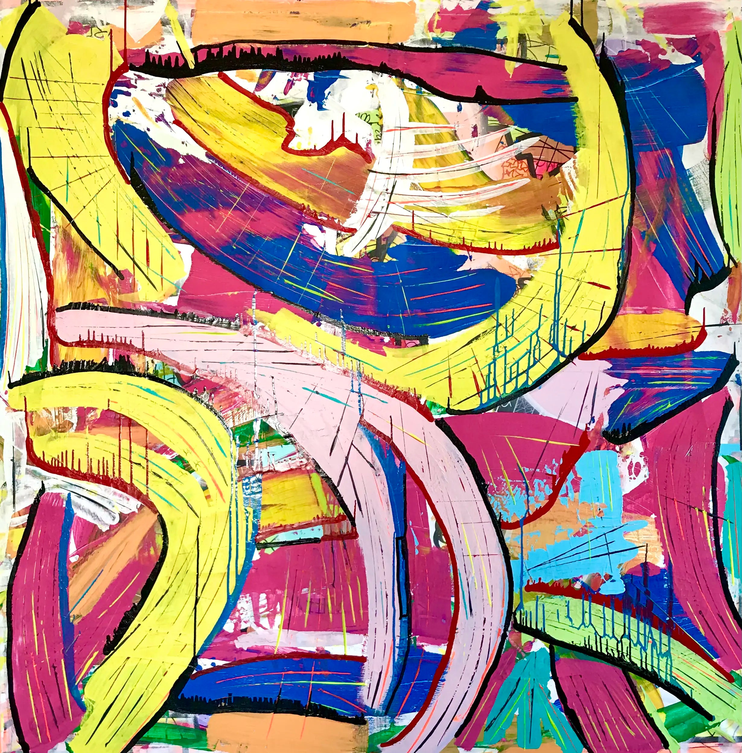 Artwork Swords Colors opx23 – Filipp Jenikae Art Prints