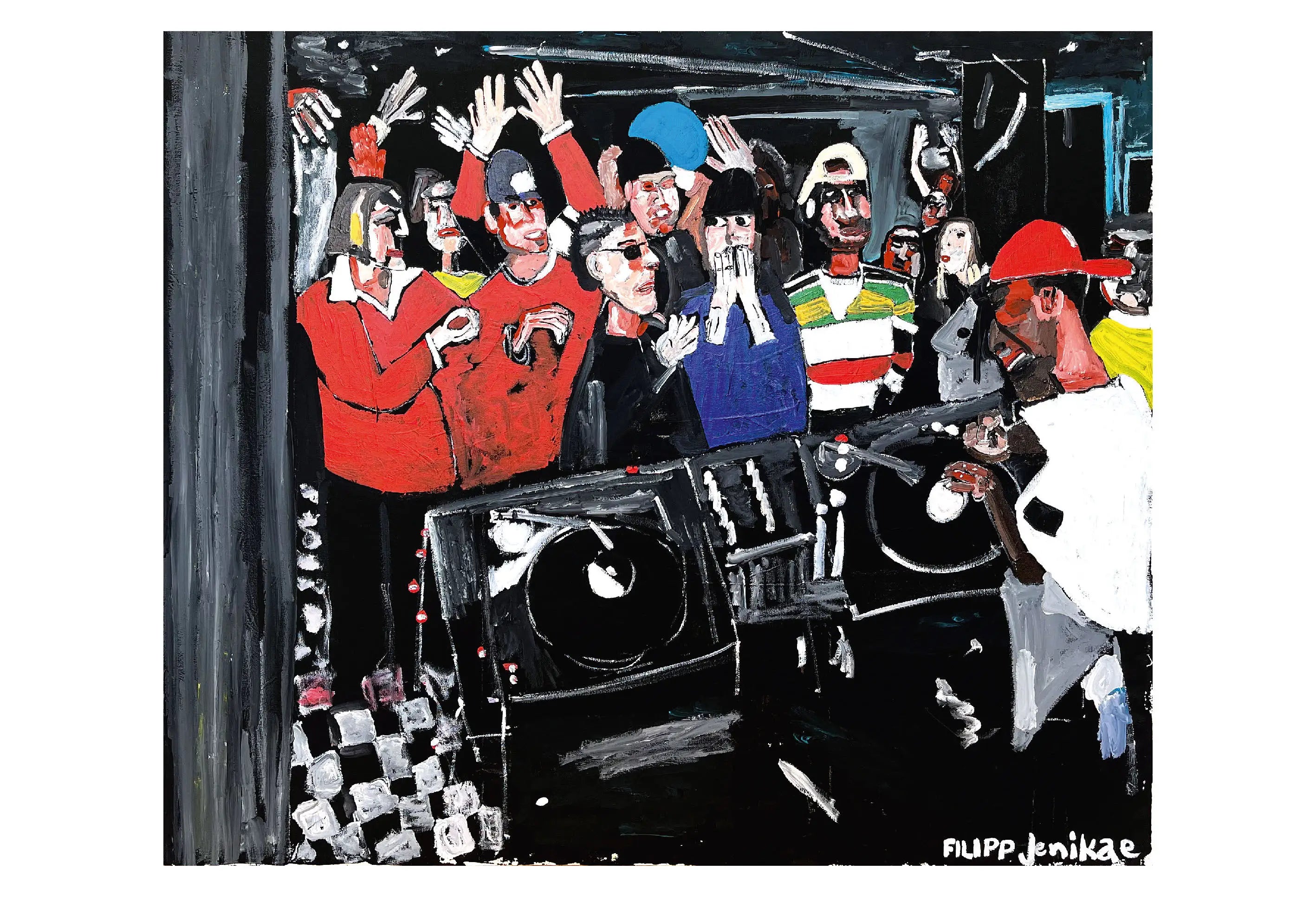 Detroit Rave - Gary Chandler – Filipp Jenikae Art Prints