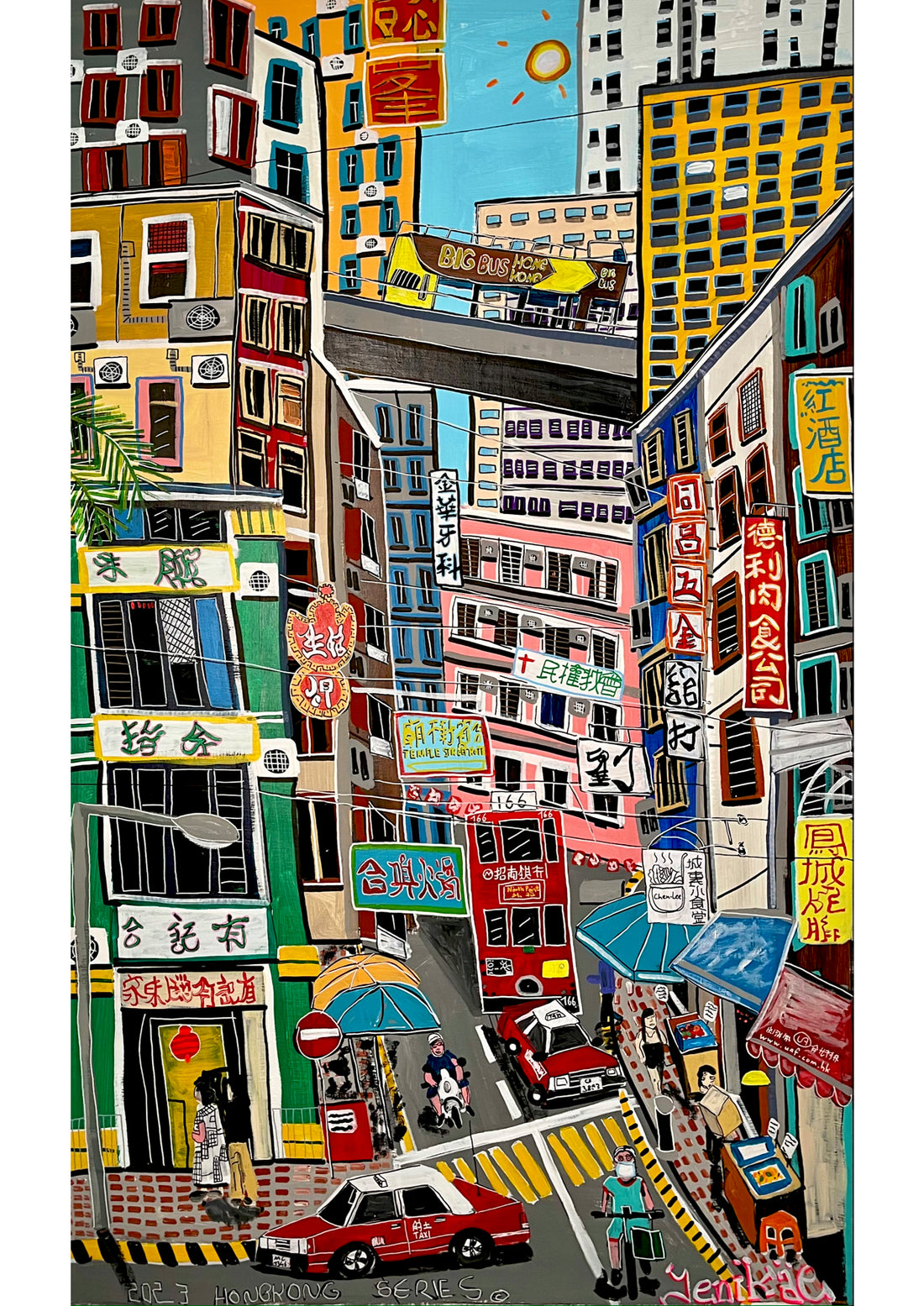 Artwork HongKong Towers