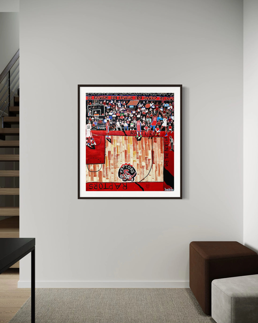 Artwork Kawhi‘s Game winning Shot over Embiid