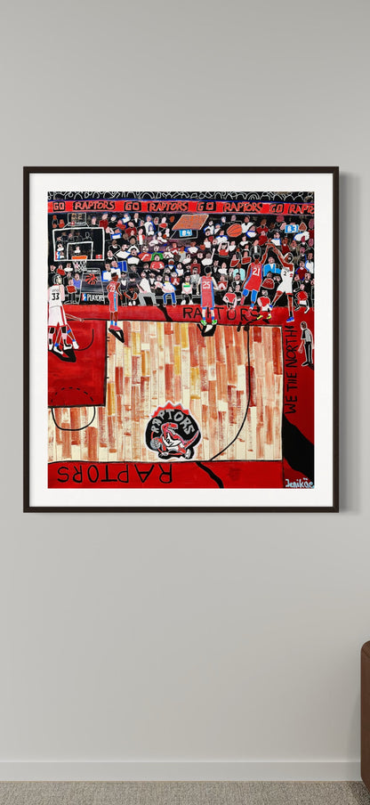 Artwork Kawhi‘s Game winning Shot over Embiid