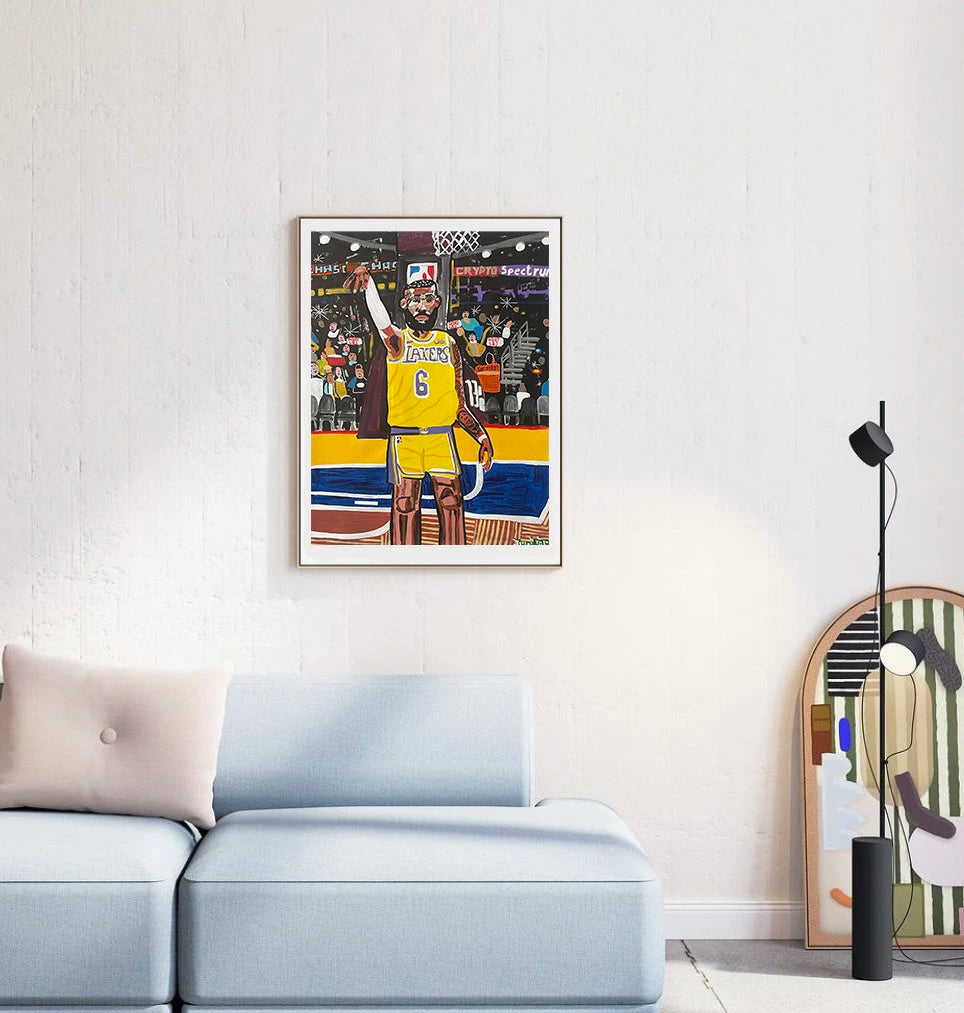 Artwork LBJ for Three