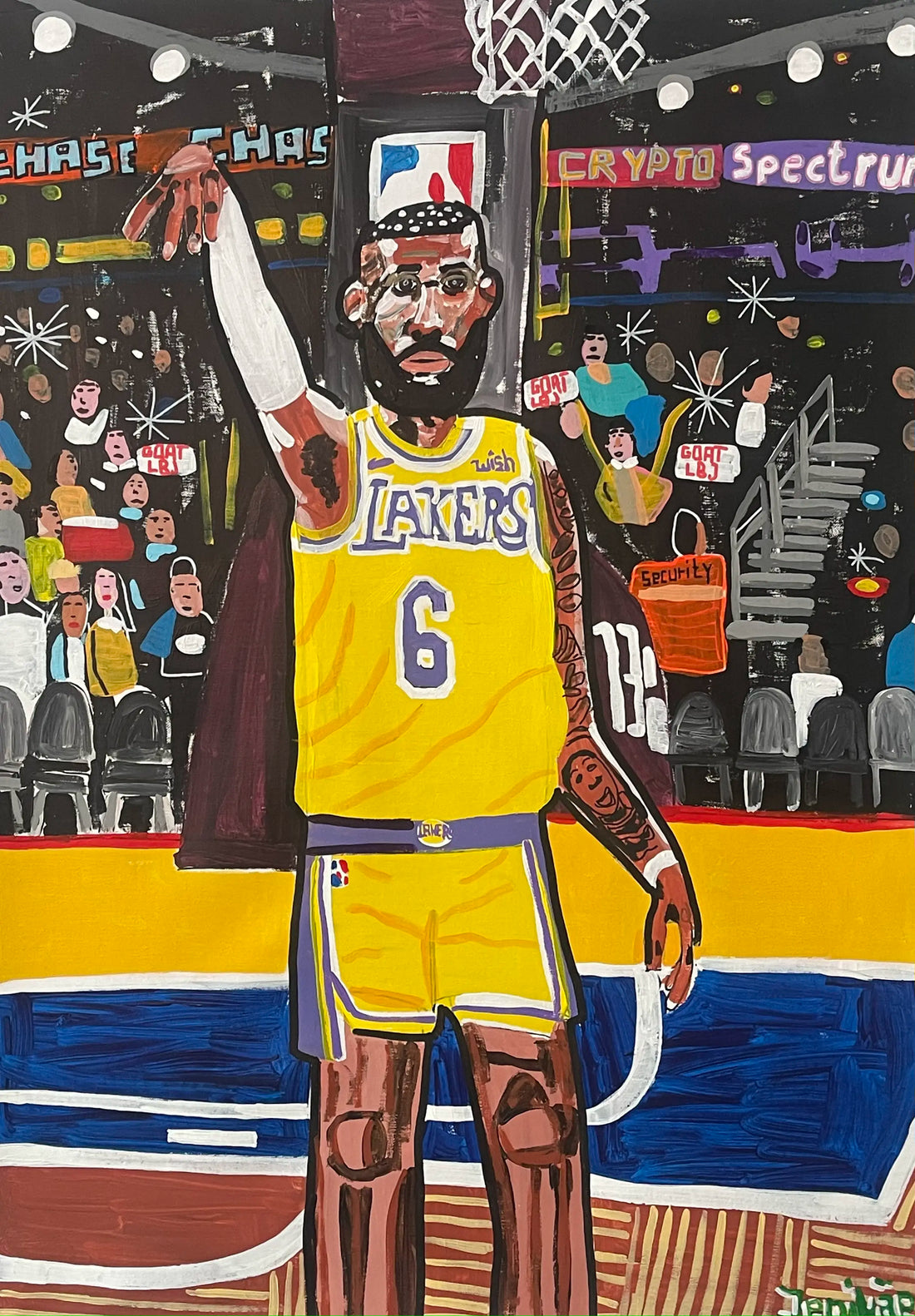 Artwork LBJ for Three