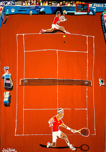Nadal vs Djokovic Paris Olympics