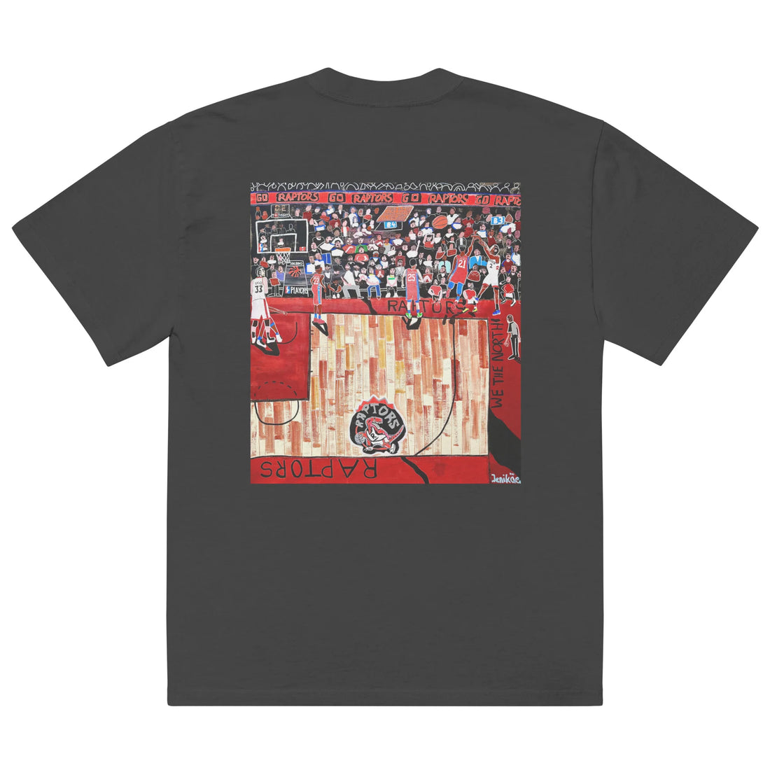 Oversized faded t-shirt Kawhi&