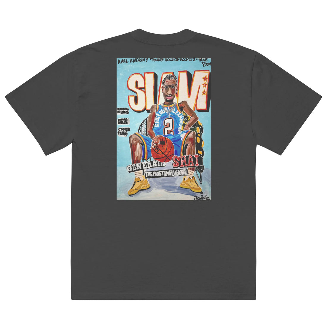 Oversized faded t-shirt Shai