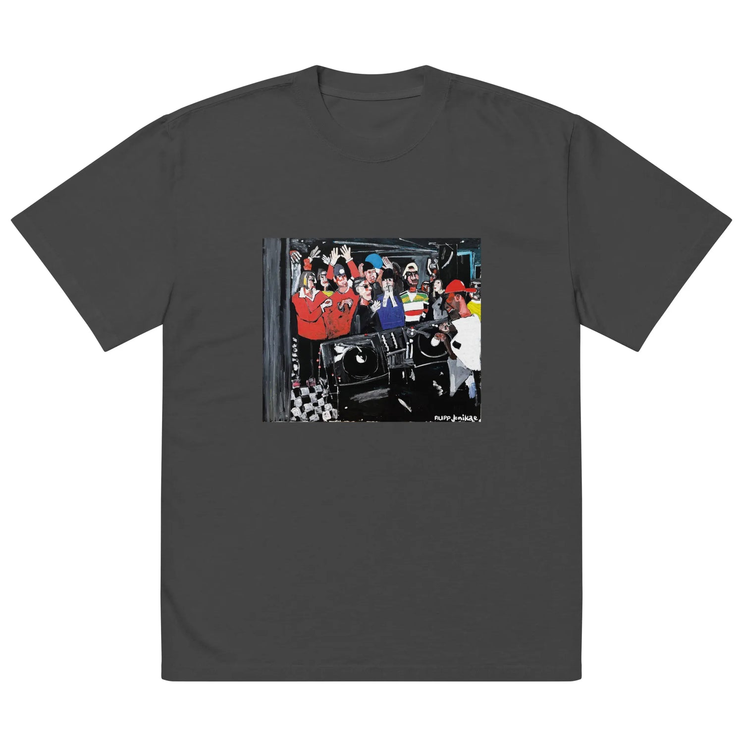 Oversized faded t-shirt TEE