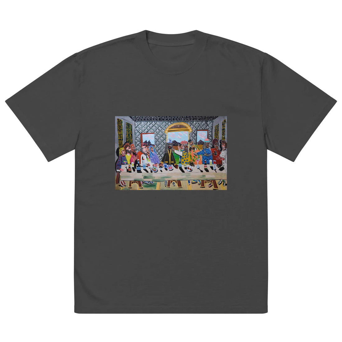 Oversized faded t-shirt TEE