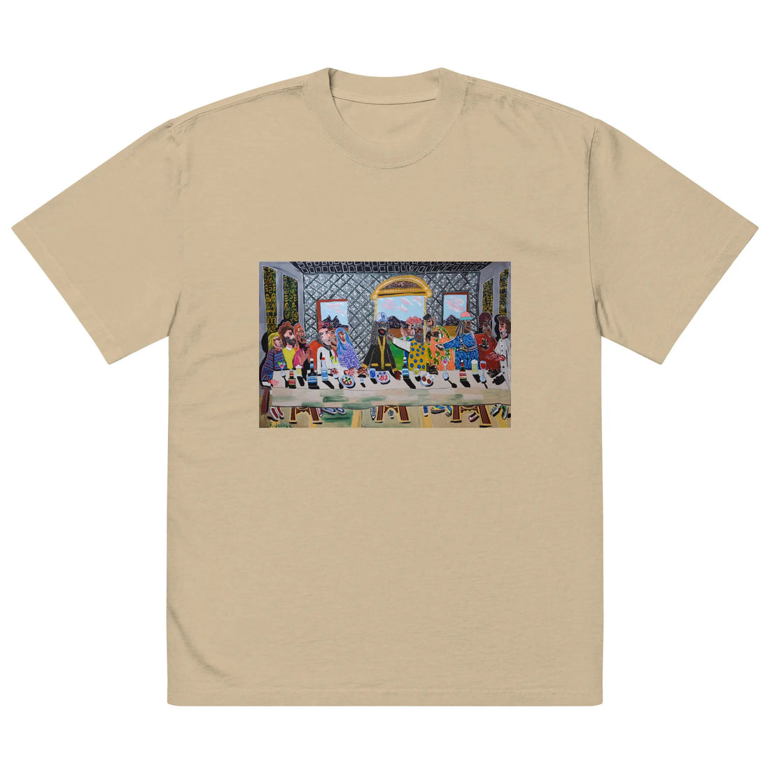 Oversized faded t-shirt TEE