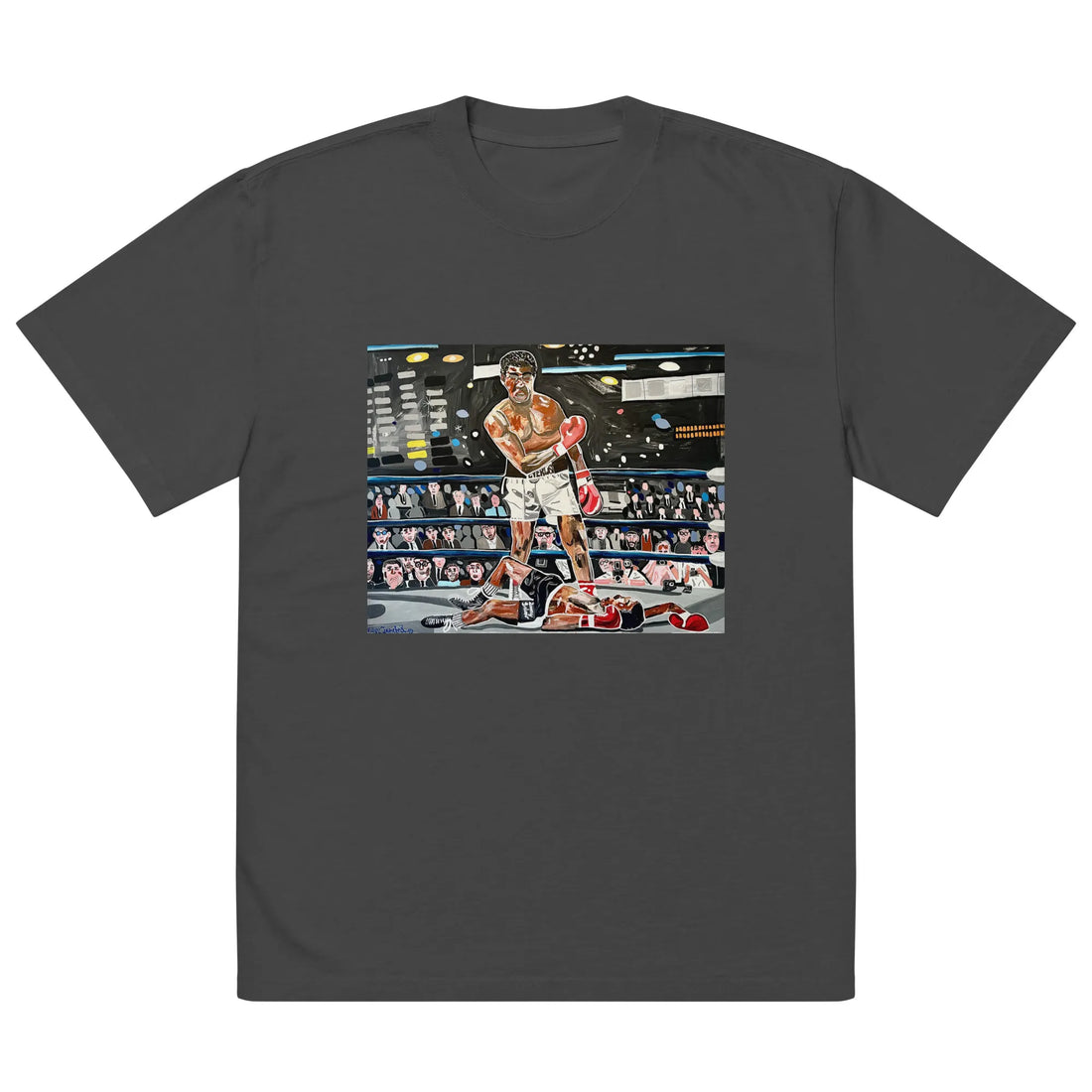 Oversized faded t-shirt TEE