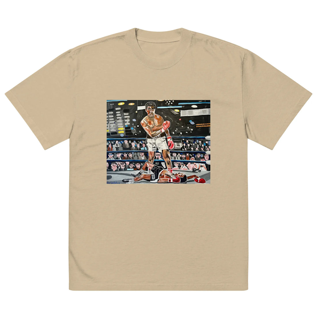 Oversized faded t-shirt TEE