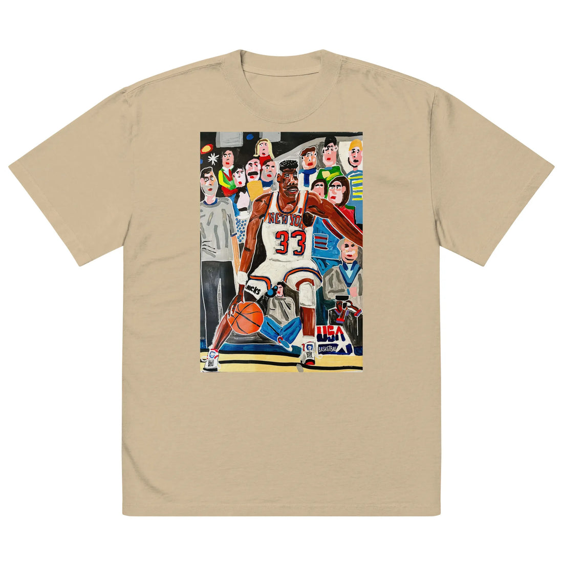 Oversized faded t-shirt TEE