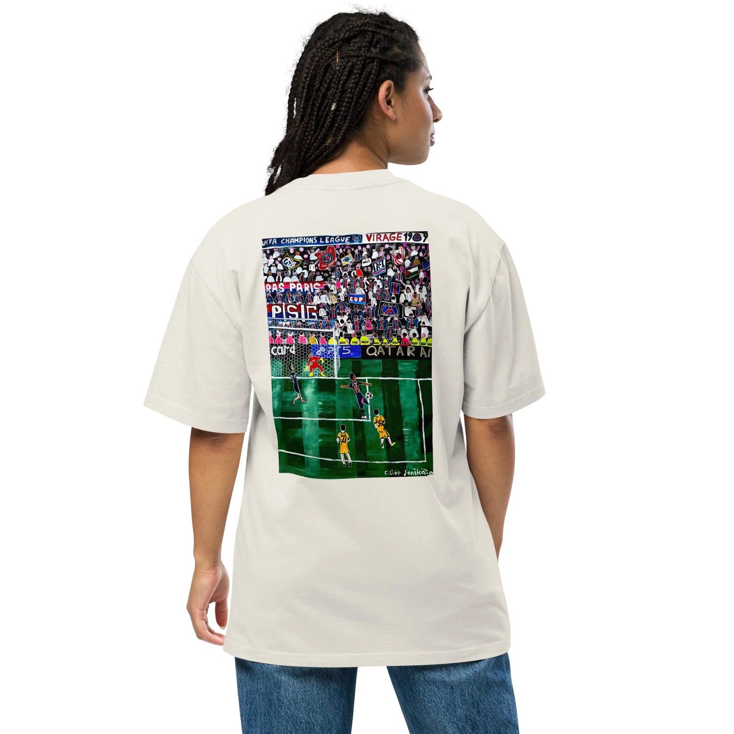 Oversized faded t-shirt