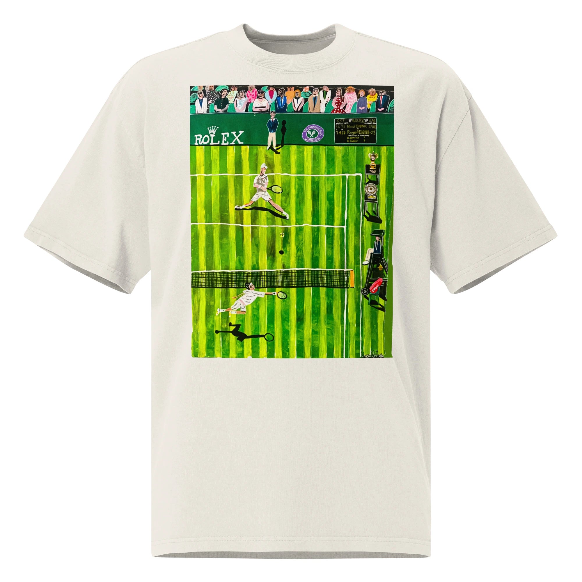 Oversized faded T-SHIRT TEE
