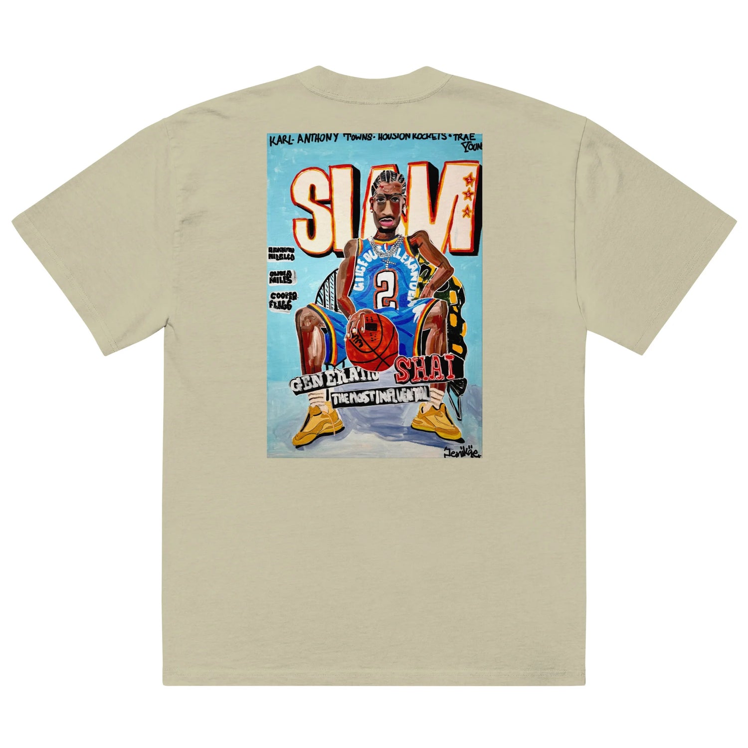Oversized faded t-shirt Shai